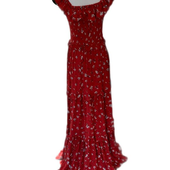 FORE Maxi Burgundy Gorgeous Dress - Picture 10 of 16